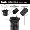 A ABSOPRO Universal Braided CPE Oil Fabric Gas Pipe Hose