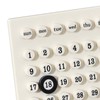 Wooden Kids Calendar DIY Hand Operated Develop Planning Skills Perpetual
