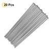 sourcing map 20pcs Descaling Needles 2mm x 6" Manganese Steel
