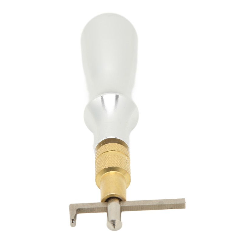 Leather Groover Professional Aluminum Handle Hand Made DIY Leather Craft