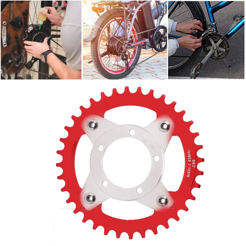 Motor Bike Gear Adapter Mid Drive Chainring Spider Chain Conversion