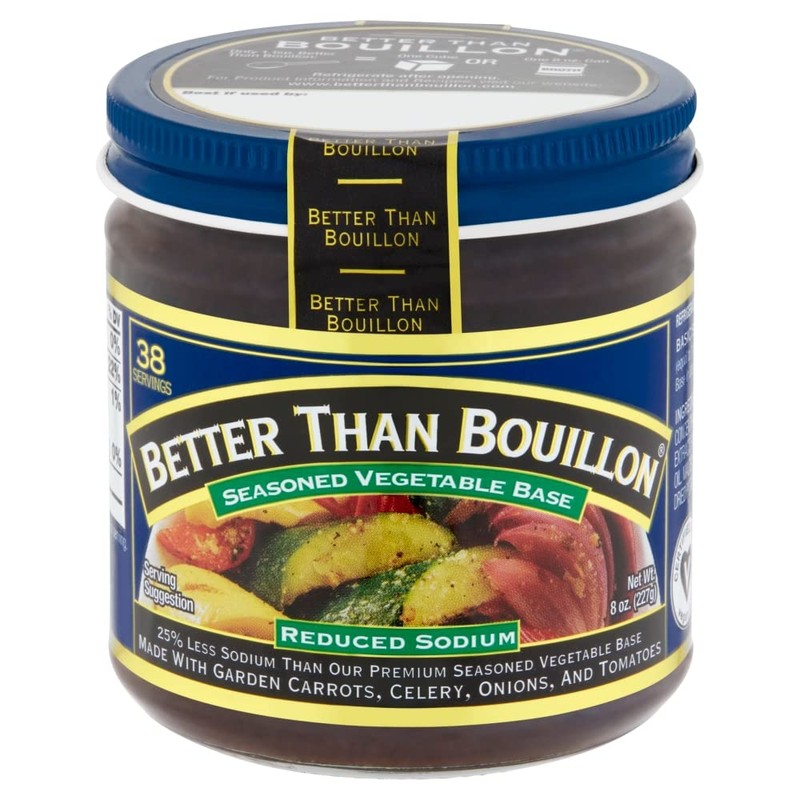 Better Than Bouillon All Natural Reduced Sodium Vegetable Base, Made