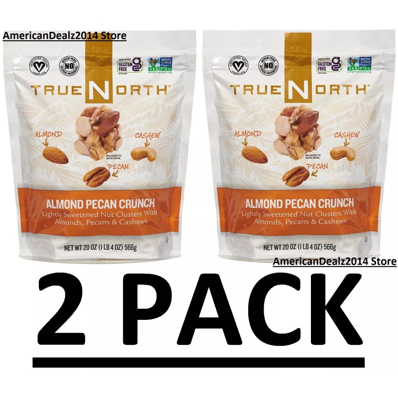 true 2 PACK - True North Almond Pecan Crunch, 20