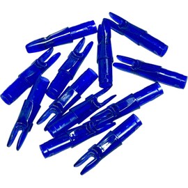 ACDSHOT 50 Packs .244/6.2mm Archery Arrows Nocks S Plastic Arrow Nocks Tail for Carbon Arrows for Archery Hunting