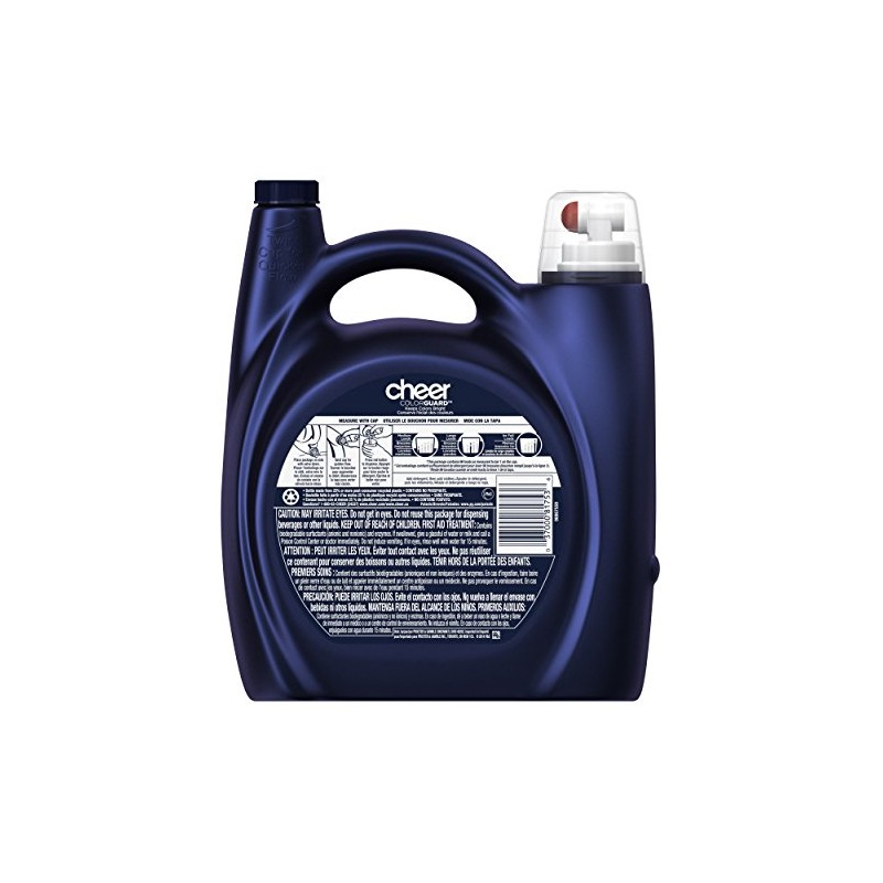 Cheer Colorguard Liquid Laundry Detergent, 96 Loads 150 Fl oz