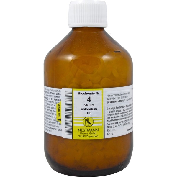 Nicht vorhanden Biochemie 4 Kalium chloratum Nestmann D 6 Tbl.,