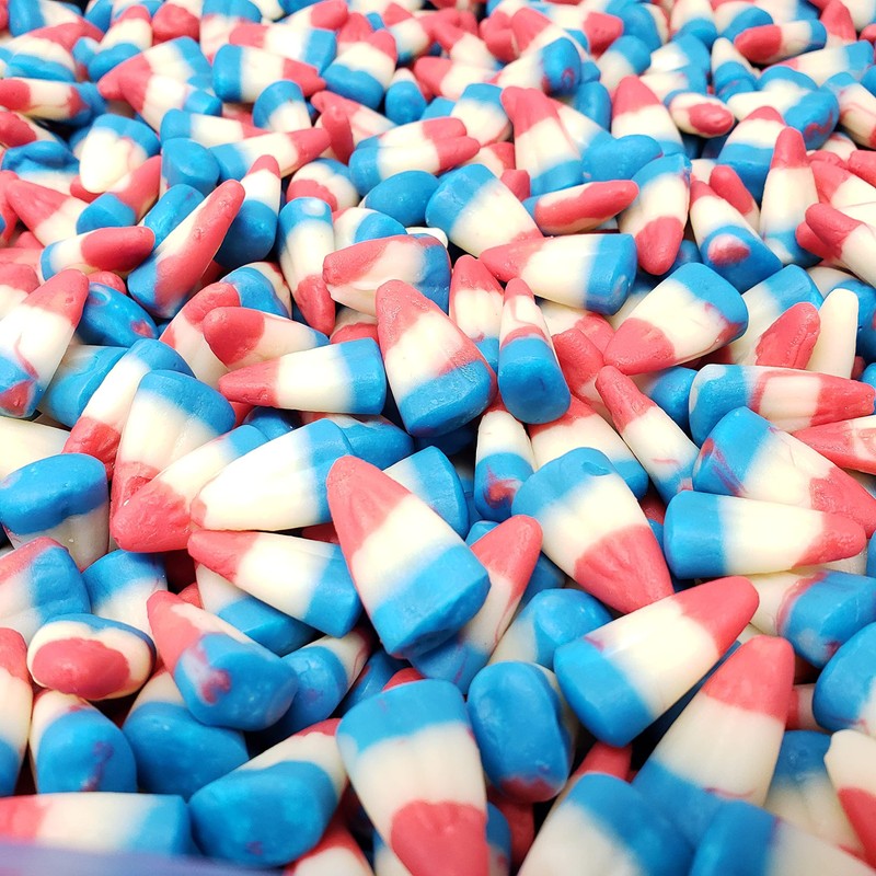 Candy Retailer Patriotic Red White & Blue Candy Corn 1