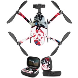 MightySkins Skin Compatible With GoPro Karma Drone headphones wrap cover sticker skins Graffiti Mash Up