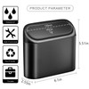 Car Trash Can Bin with Lid - 2 Packs Universal