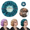 3 Piezas Gorro de Seda para Dormir, Gorros de Satén