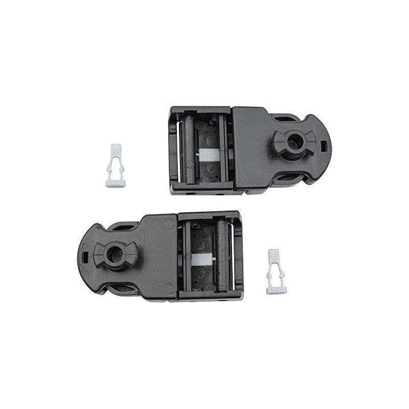 Cressi Buckles for Fins, Black, Rondine - Reaction - Frog