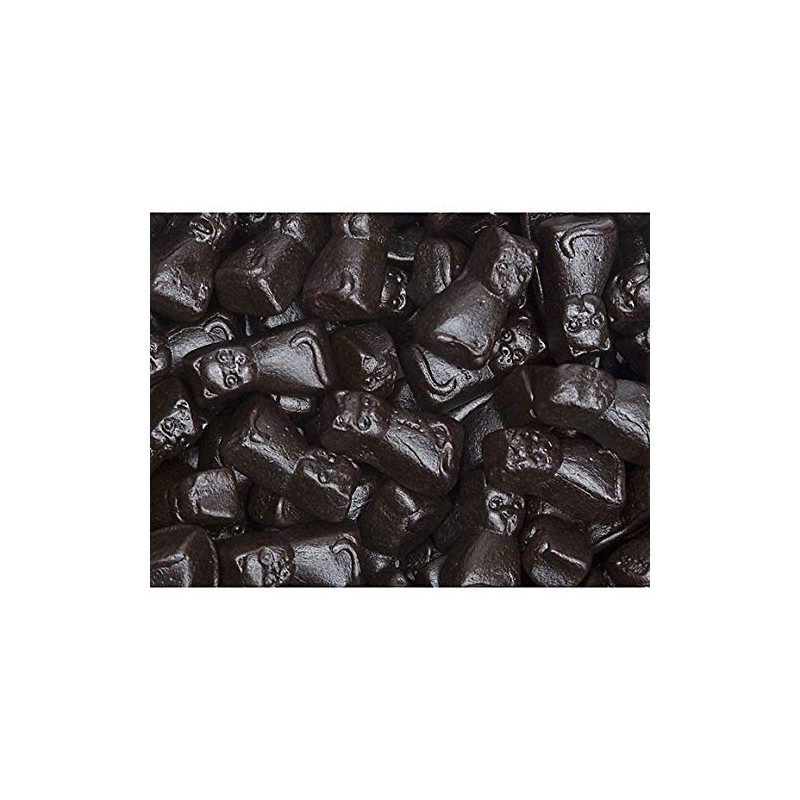Gustaf's Premium Dutch Black Licorice Cats, 2.2 LB (1 KG)