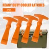 XUNCHY 4 Pack Rubber Cooler Latches Compatible with YETI RTIC