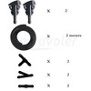 Amavoler Windshield Washer Nozzles Kit Replacement Fit Chrysler, Dodge, Jeep,