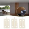 SING F LTD 10pcs Plastic Door Floor Guide Wooden Sliding