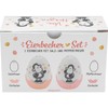 Sheepworld 48581 Egg Cup Shaker Set with "Von Herzen" Motif
