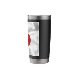 Japanese Flag of Japan – Asian Background Graphic Stainless Steel Insulated Tumbler