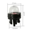 Biafiog 5 PCS Snap in Primer Bulb Black Chainsaw Parts