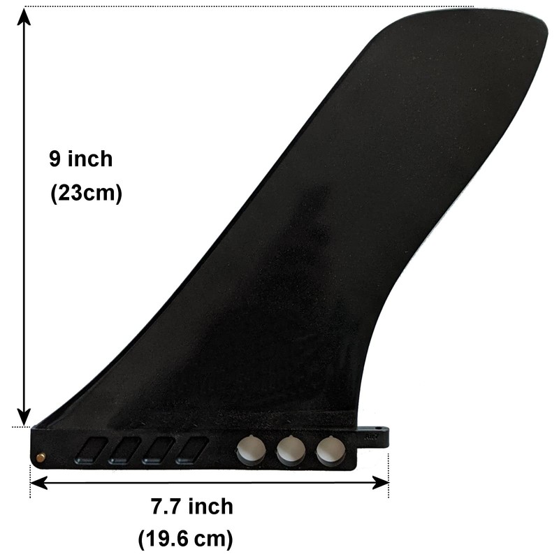 9" Center Fin (Hard) Hard Fin for Longboard SUP airSUP