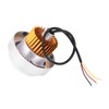 Motorcycle LED Headlight Projector Lens Dual Angel & Devil Eye