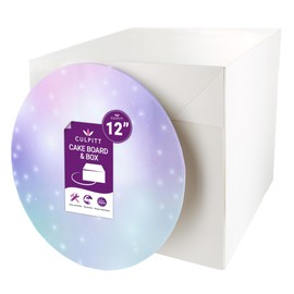 Culpitt 12" (30.5cm) Wood Effect Masonite Board & Extra Tall Box Set