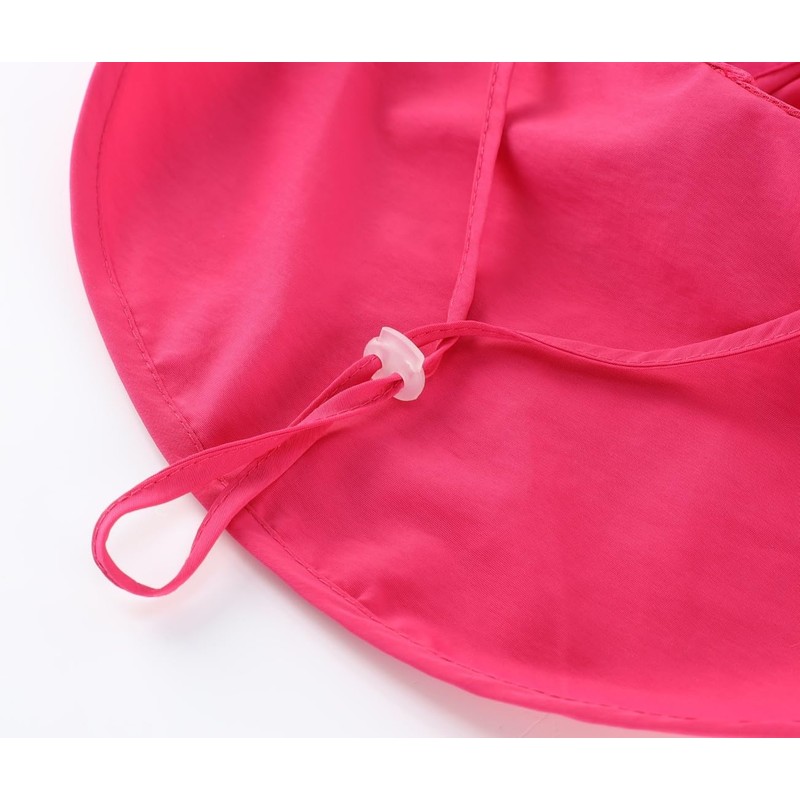 Connectile Kids' Summer Mesh Flap Cap, Quick Drying, Wide Brim