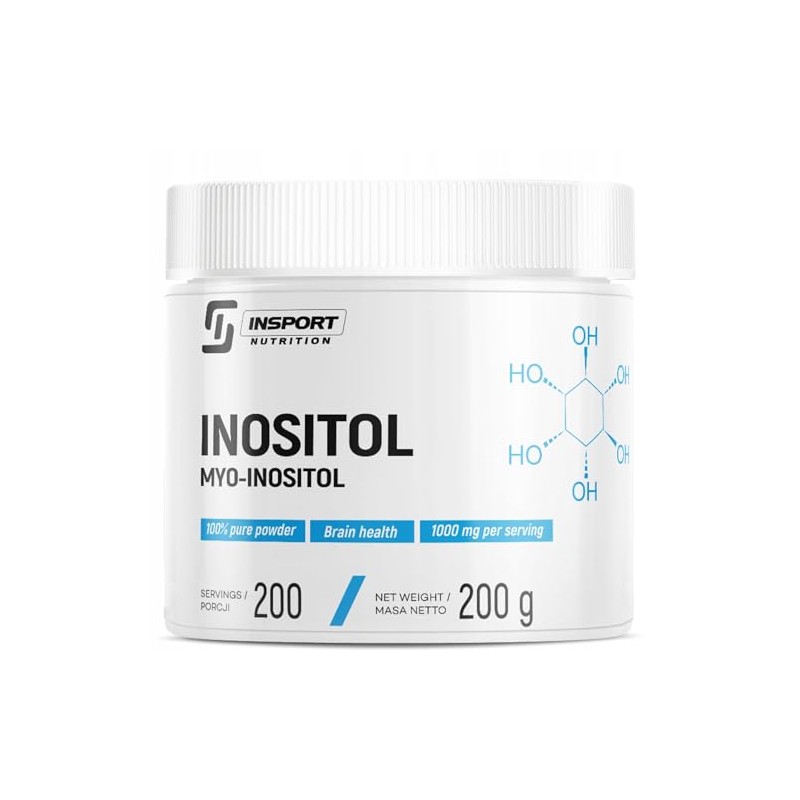Inozytol Pulver – 200g mio-Inositol (Vitamin B8) – Stimmung, Konzentration,