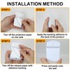 yeloumiss 2 PCS Self Adhesive Remote Holder Wall Mount Control
