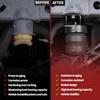 1Pair Rear Replacing Bump Stops Compatible With 2015-2024 Ford F150