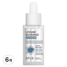APLB Liposome Niacinamide LX Serum, 6 Pieces, 40ml / APLB 리포좀 나이아신아마이드 LX 세럼, 6개, 40ml