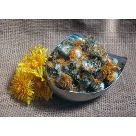 Naturix24 Dandelion Blossom Tea Whole Dandelion Blossom - 100g Bag