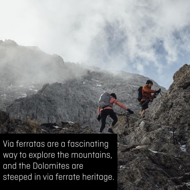 Salewa Premium Attac Via Ferrata Set , Black