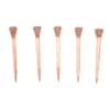 250Pcs Horseshoe Nails Copper Plated Rustproof Equestrian Riding Equipment Pet