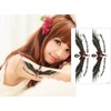 THE FANTASY hb032 Tattoo Sticker Wings Feather