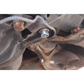 HEYNER Spare Wheel Locking Bolt Security Kit, Key Lock, Fits Volkswagen Transporter T6, 52mm Thread Steel, Outdoor Use