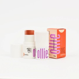 Ollie - Barra 3 en 1 Rubor, Labial y Sombra FPS +50 | Coral