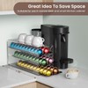 Acrylic Coffee Pod Drawer for Nespresso Vertuo Capsules, 3 Tier
