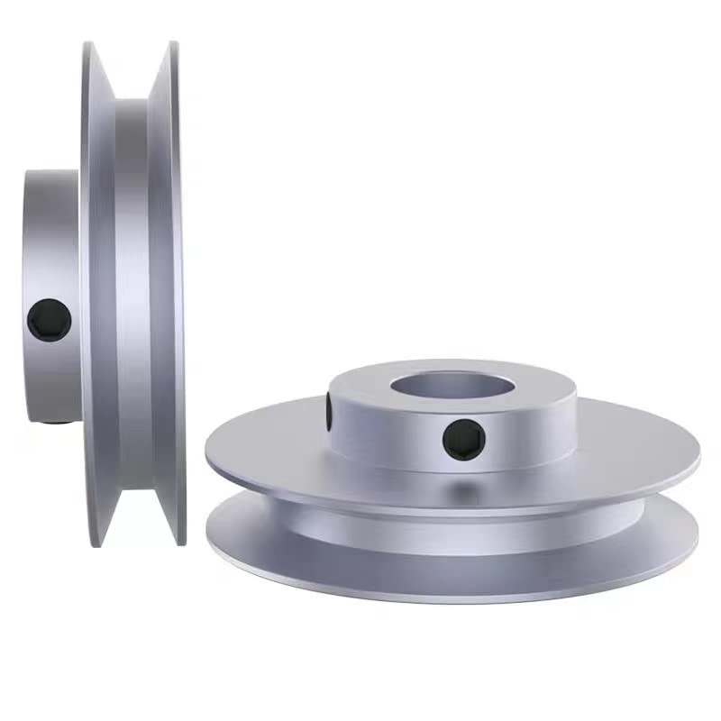 CHANCS Outer Diameter 80mm Single Groove Pulley 19mm Fixed Bore
