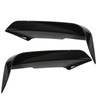 2pcs Front Bumper Vent Canard Splitter Left Right ABS Wind