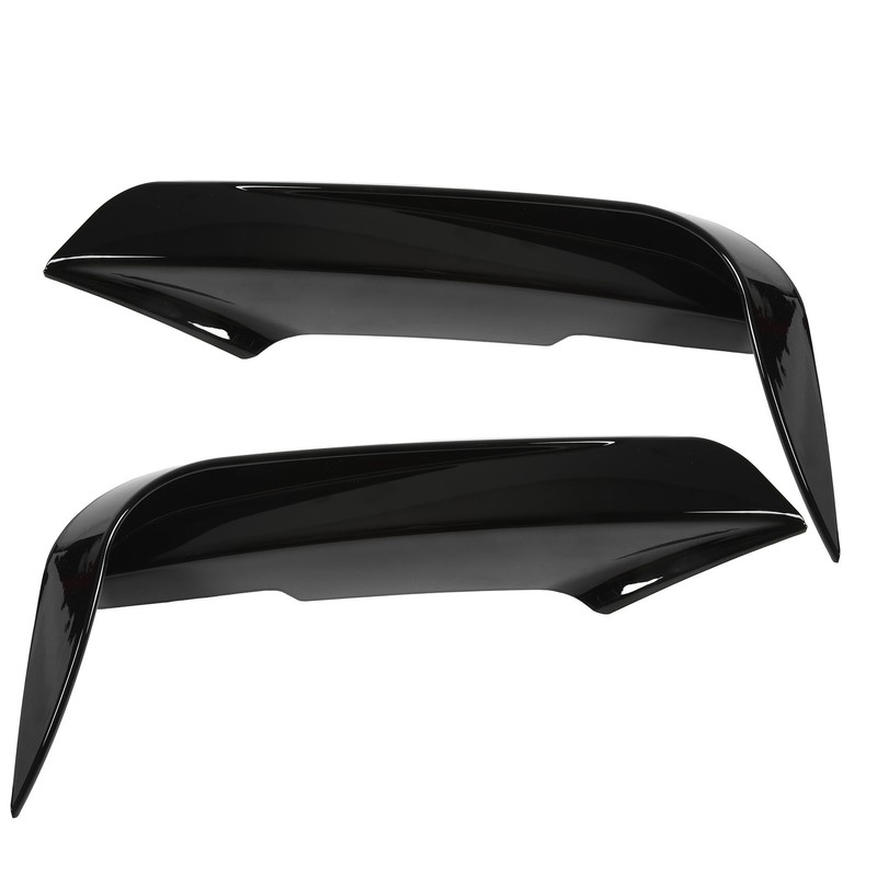 2pcs Front Bumper Vent Canard Splitter Left Right ABS Wind