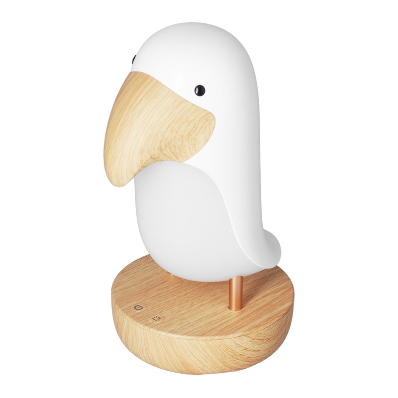 Innovative Bird Night Lamp ABS Breathing Night Light USB Charging