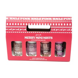 Victoria's Secret Victoria's Secret PINK Merry Mini Mist 4pc Gift Set Warm & Cozy, Fresh & Clean, Bubbly Warm & Cozy, Bubbly Fresh & Clean