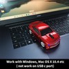 WUQIDA Car Mouse for Compuer, Funny Sport Car Shaped Computer