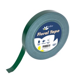ARIFLOR Green Floral Tape - Flower Wrap Adhesive Tape Bouquet Stem Wrapping and Floral Crafts, Wedding Bouquet Tape - 3/4 inch Wide and 180 FT Long