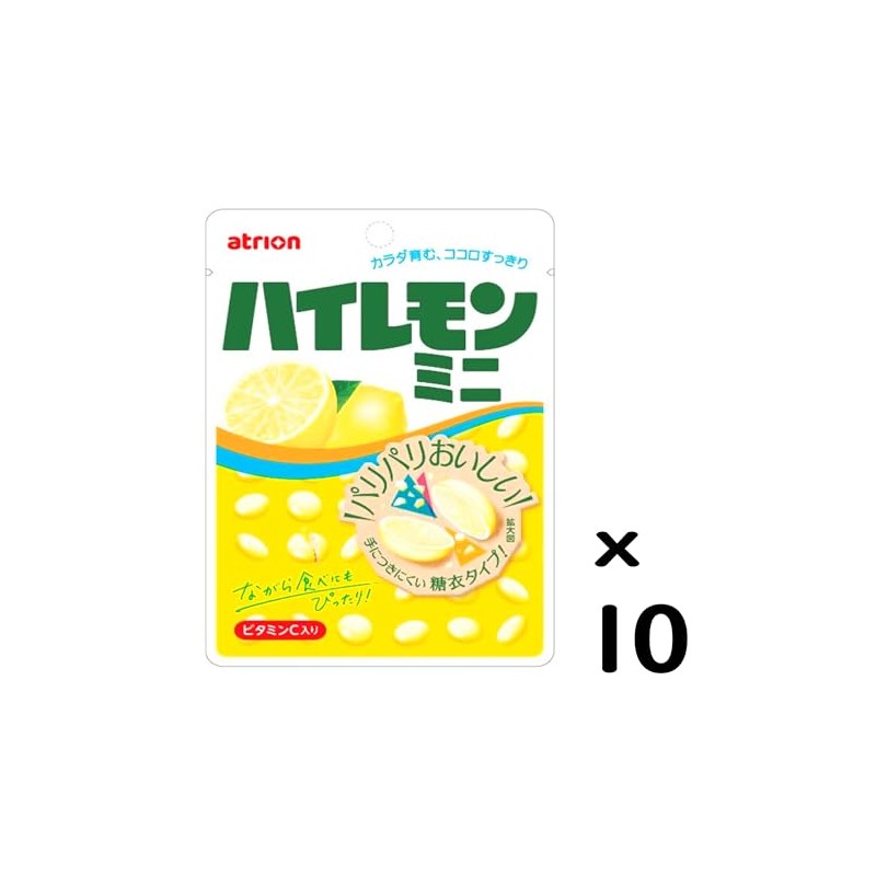 アトリオン製菓 ハイレモンミニR 32g×10袋