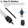 Gasea 10Pcs Double Sided Spot Weld Cutter Remover Drill Bit