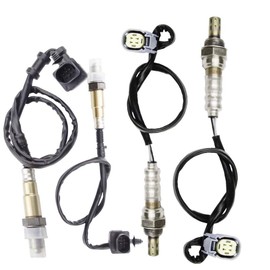 higherbro 4PCS Oxygen Sensor 1 & 2 for 2011 2012 2013 2014 Ford F-150 5.0L/6.2L Upstream + Downstream