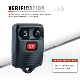 BestKeys 2002 FORD ESCAPE KEYLESS ENTRY KEY REMOTE FOB CLICKER & D.