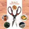 Heavy Duty Kitchen Shears with Peeler Set - Perfect for