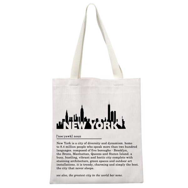 JTOUK New York Definition New York Trip NYC Themed Canvas